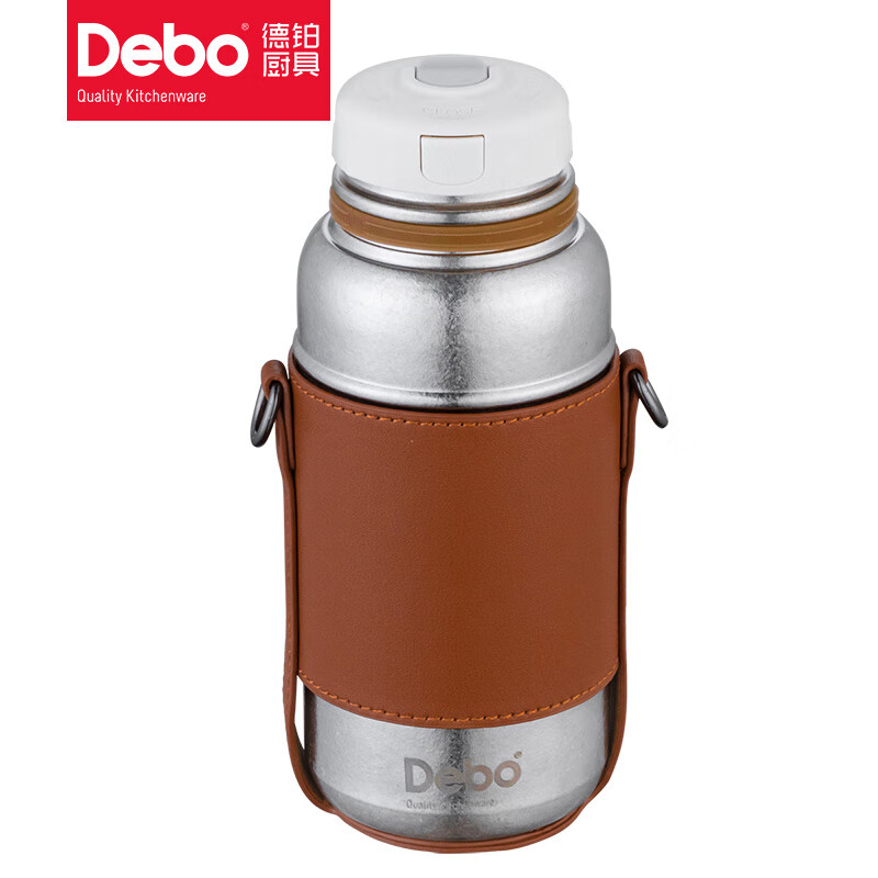 德铂(Debo) DEP-889 潘多拉纯钛保温杯 450ml(单位:个)银色高清大图