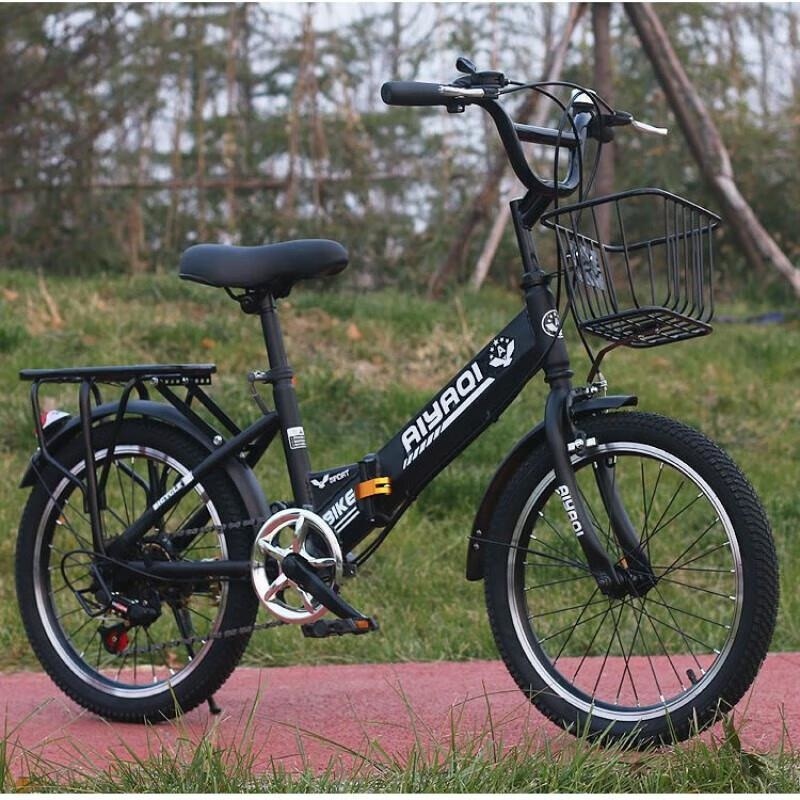 折叠变速自行车中小学生成人18 20 22寸男女童礼物高清大图