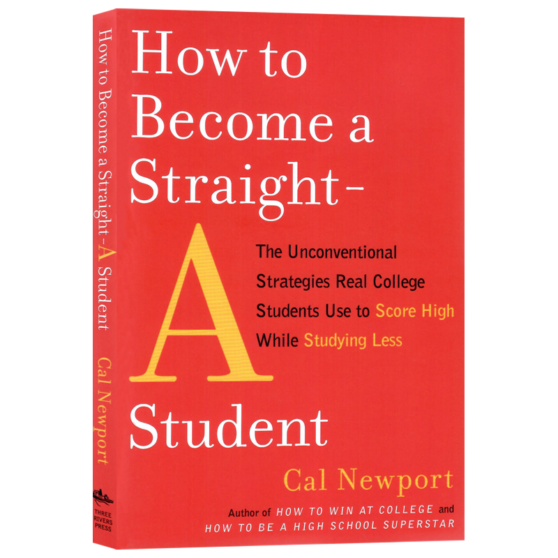 [正版]如何成为一个全优学生 尖子生英文原版 How to Become a Straight A Student 自高清大图