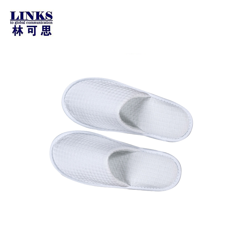 林可思 一次性防滑拖鞋 [华夫格]8mm(50双) 包