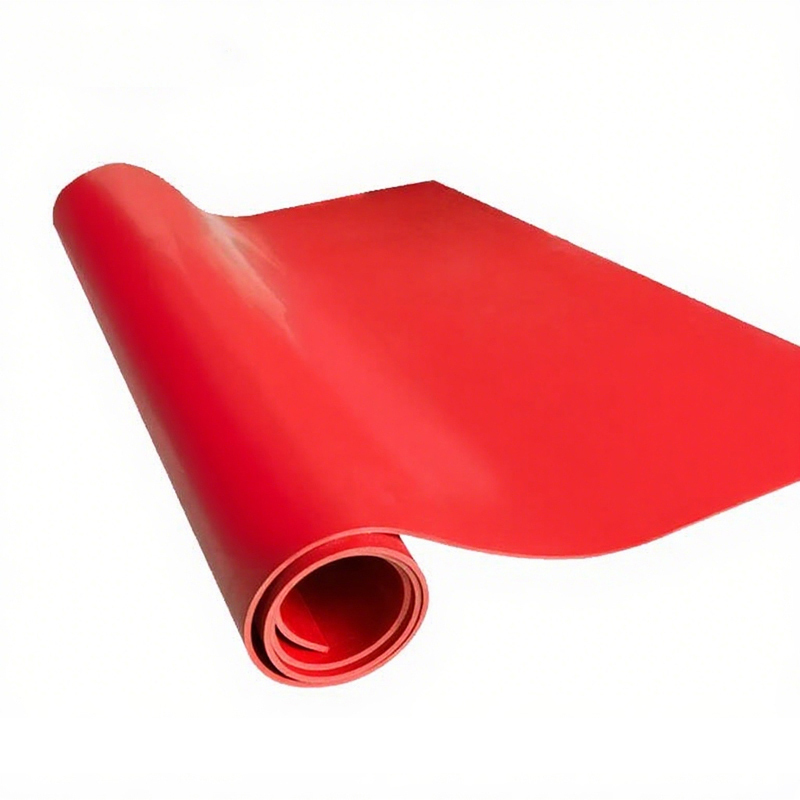 天空桥 绝缘胶皮 红色平面5mm 10kv 米高清大图