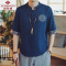 俞兆林(YUZHAOLIN)中国风男装T恤男短袖亚服唐装中式汉服宽松加肥加大码半袖潮