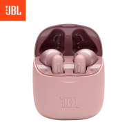 JBL TUNE220TWS 真无线蓝牙耳机 手机无线音乐耳机 双耳立体声 半入耳通话 T220TWS 清灰粉
