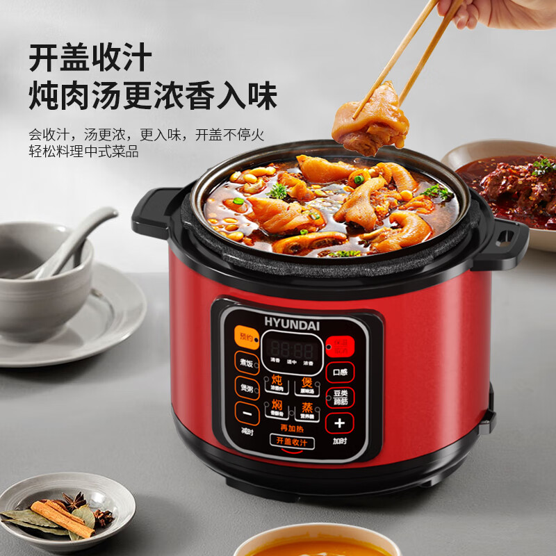 HYUNDAI QT-X5Y50C 电压力锅高清大图