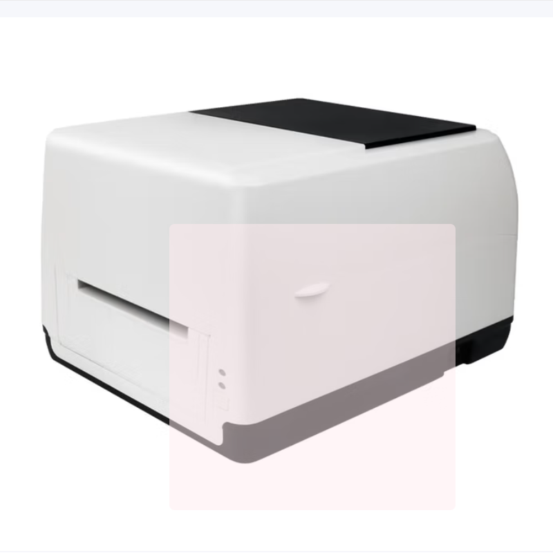 MASUNG MS-TS101热敏热转印标签条码打印机小票据固定资产热转印桌面办公便携打印机 白色高清大图