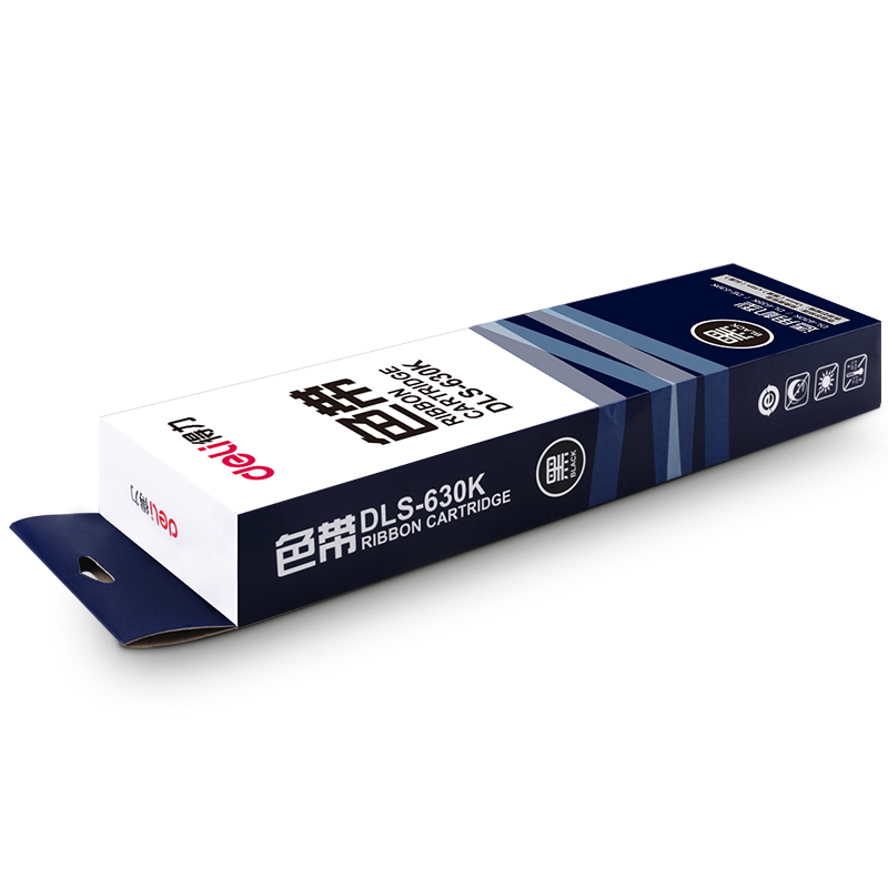得力deliDLS-630K针式打印机色带 适用于DL630K打印机办公耗材色带架