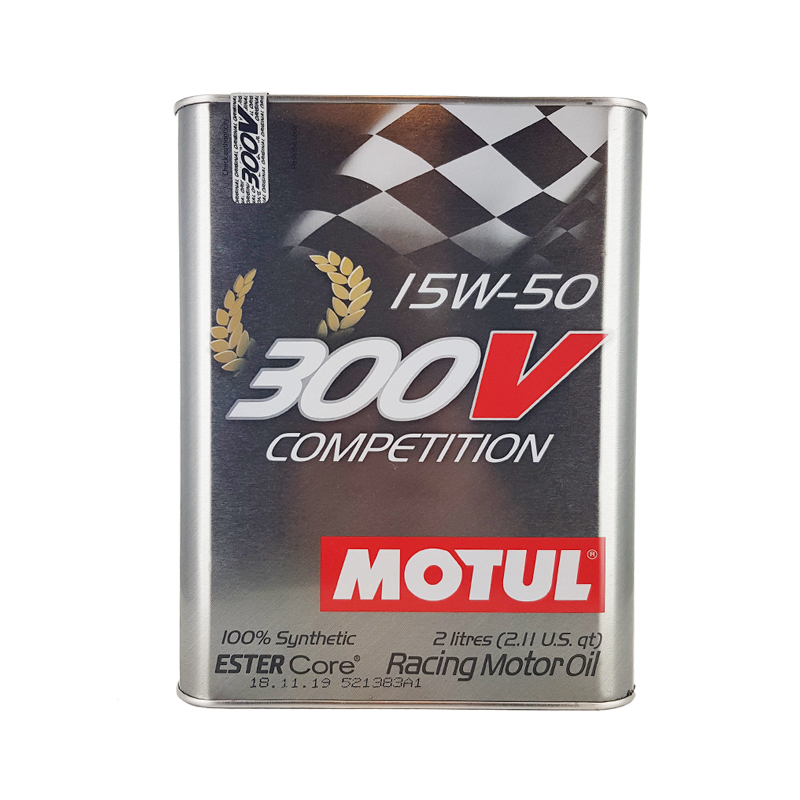 摩特Motul酯类全合成机油300VCOMPETITION15W-50SN2L
