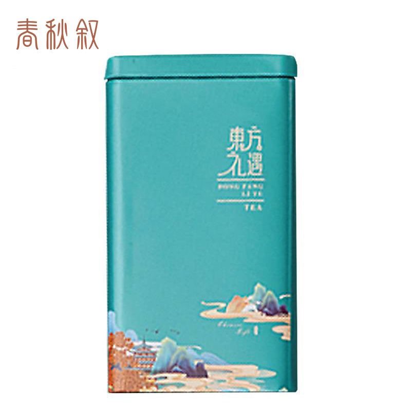 春秋叙 茉莉绿茶 袖珍玉螺 200g（特级）罐高清大图