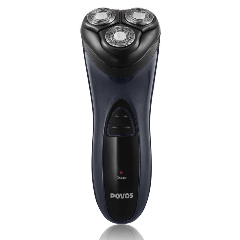 奔腾POVOS电动三头胡须刀刮胡刀剃须刀带鬓角刀PB0792Q剃须刀