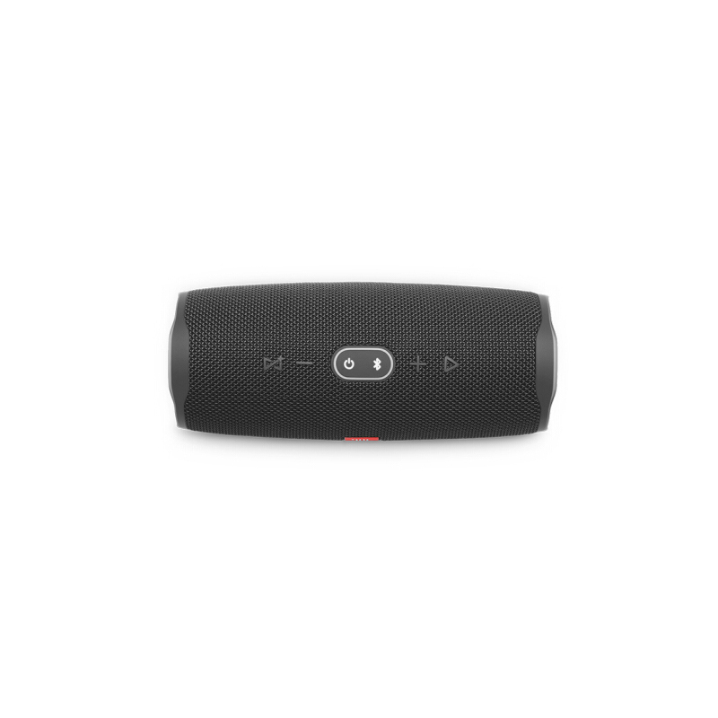 JBL Charge4 音乐冲击波四代 便携式蓝牙音箱 低音炮 户外迷你音箱 防水设计 增强版赛道扬声器 黑色高清大图