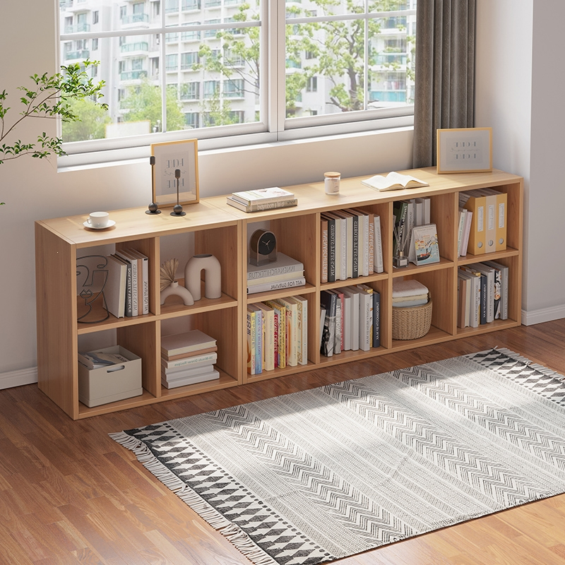 古达儿童书架置物架落地矮柜教室学生收纳柜客厅组合格子柜储物柜书柜