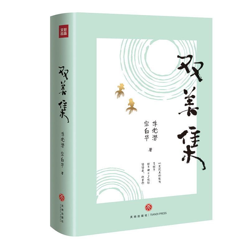 [正版]双美集 美学双峰朱光潜、宗白华合集 文学作品集 美学 当代文学 图文并茂 中国美学的经典之作书籍阅读书 天地出版