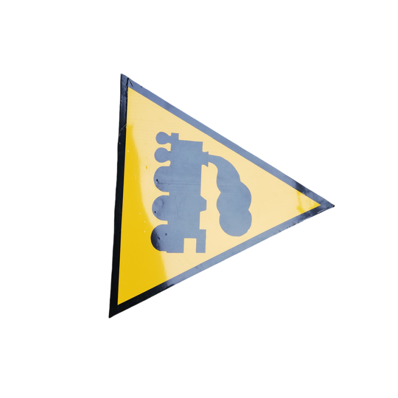 铁驰 道口无人看守牌 等边三角60cm高清大图