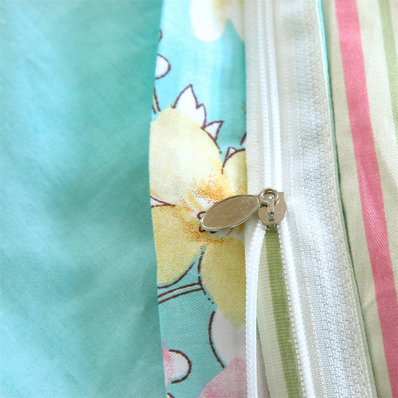 家柏饰(CORATED)全棉被套单件春夏单双人学生宿舍全棉被罩套1.5M1.8米床200*20高清大图