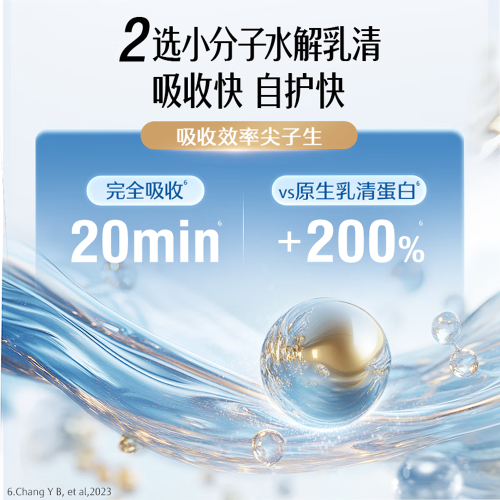 [礼盒]Swisse高钙多维乳清蛋白粉香草味450g*2罐蛋白质粉健身运动粉 送长辈礼品高清大图