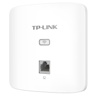 TP-LINK TL-AP1202I-PoE薄款 AC1200双频86型PoE供电面板式入墙式无线AP酒店宿舍无线接入点