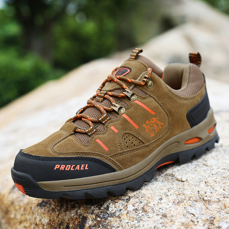 沐风草秋季休闲登山鞋户外耐磨运动鞋防滑男式徒步工作鞋旅游鞋防滑