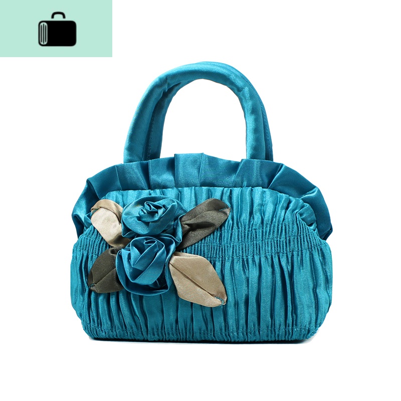 2020新款布包女包 手提包 迷你妈妈包钥匙零钱手机包包花朵小件包NEW LAKE女士钱包/卡包高清大图