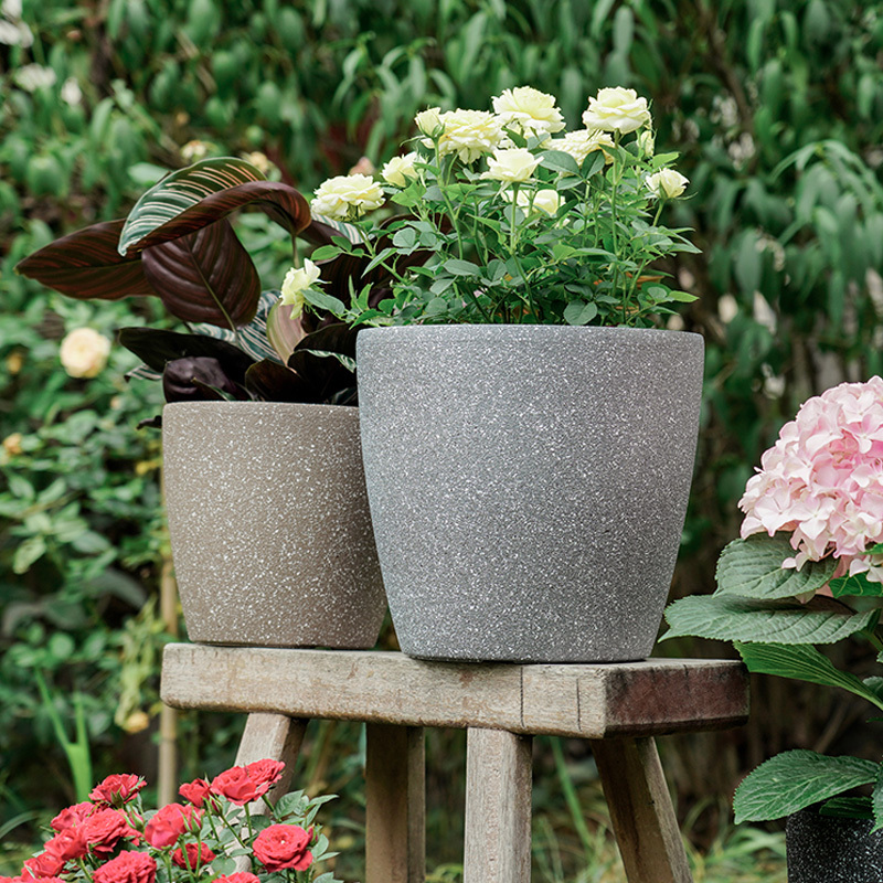 钢拓园艺用品仿水泥绿植盆栽绿萝兰花塑料花盆创意北欧花盆特大号种树别墅阳台 价格图片品牌报价 苏宁易购艾维嘉居家日用专营店