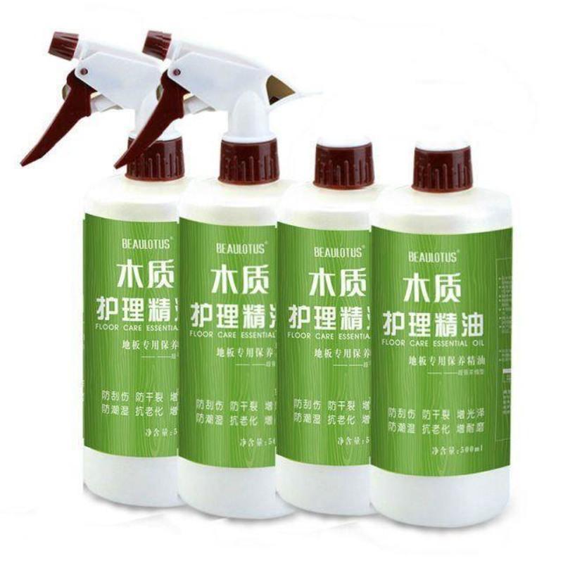 防滑地板精油500ml护理腊实木保养家用复合液体,按图片上的图发 500g地板精油*1(体验装无拖把)