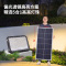 雷士照明太阳能庭院灯投光灯太阳能户外灯感应分体农村光控加遥控D66