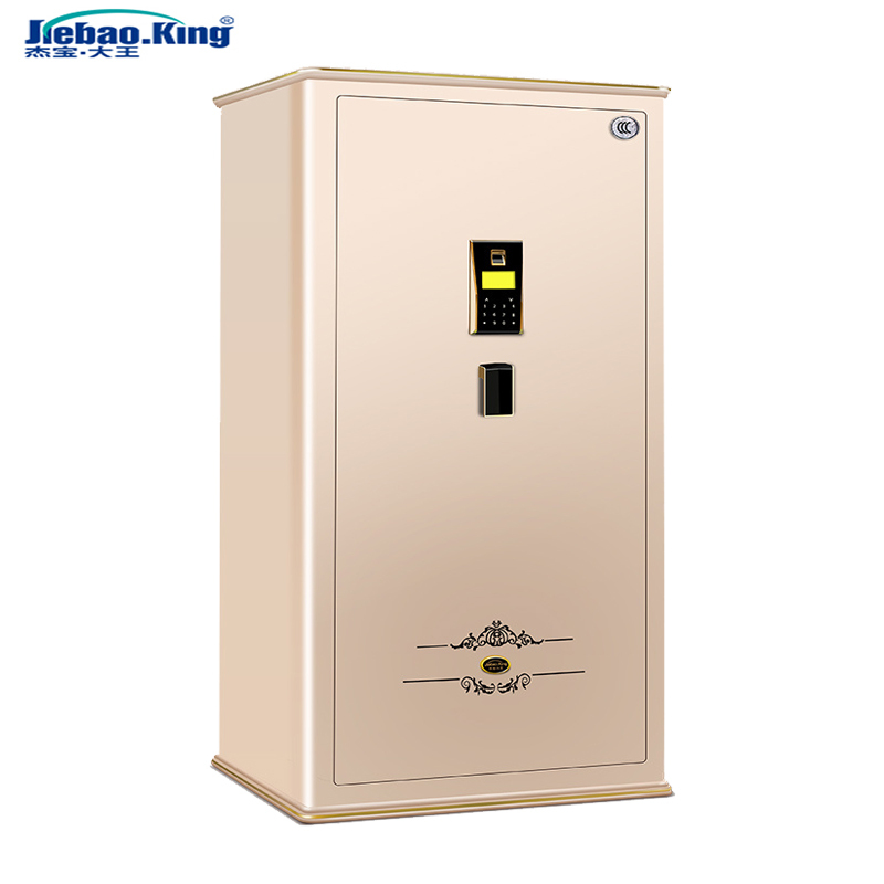 杰宝大王(Jiebao.King)D120S指纹保险箱3C认证 高122cm办公家用防盗合同资料保险柜