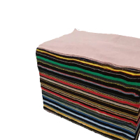 擦机布全棉(含棉量80%-85%服装下脚料)25kg/包(仅供日照)