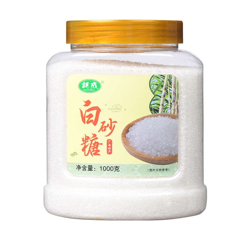 胡成 白砂糖 1000g/罐高清大图