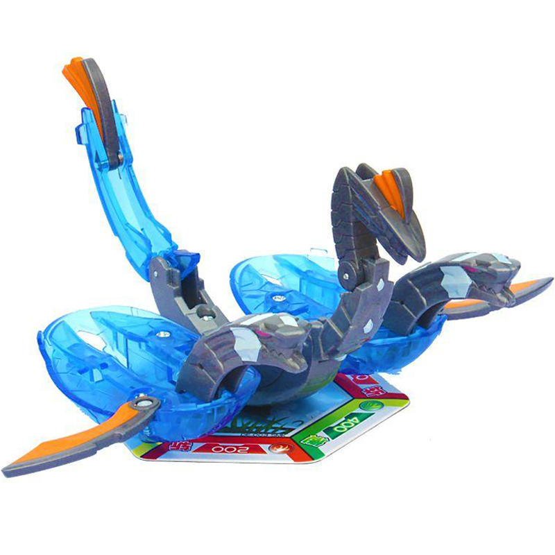 灵动暴兽爆兽猎人三首蛟龙套装 爆兽蛋变形蛋玩具男孩玩具暴兽蛋 神奇