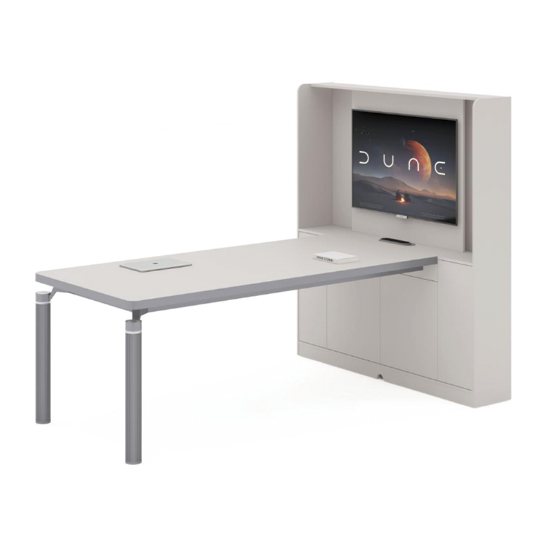 爱得帮 多媒体会议桌 2400*1600*1600mm 张高清大图