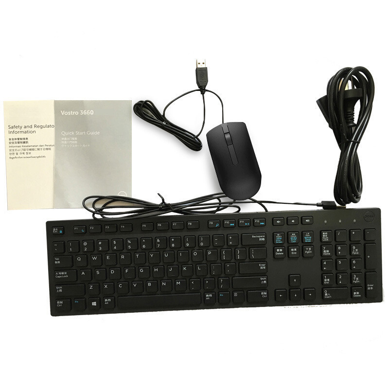 戴尔(DELL)成就3660 商用台式单主机(I5-6400 4G 1T 刻录 WiFi 蓝牙W10H)