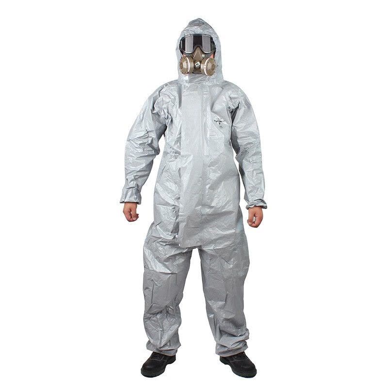 杜邦 TychemF/6000 F级连体防化服 1件 灰色 XXL图片