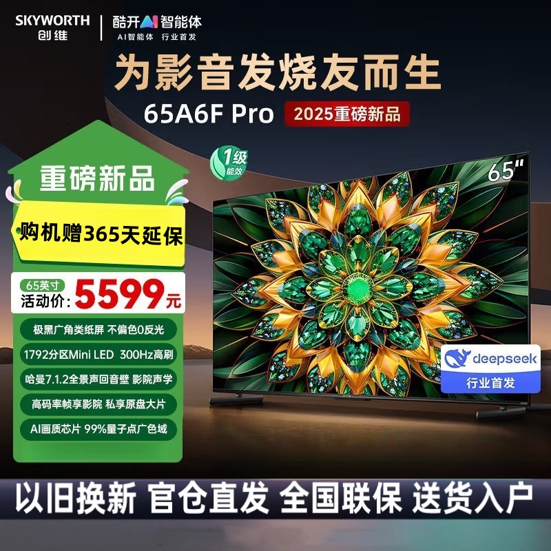 创维电视机 65A6F Pro