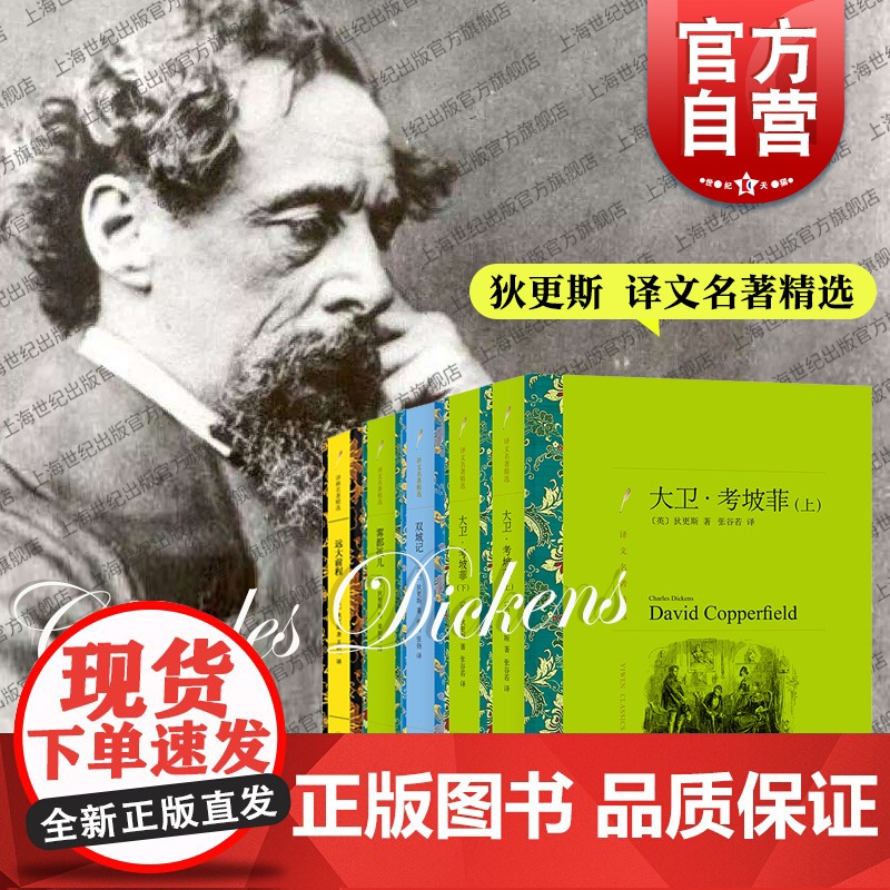 远大前程/大卫考坡菲上下/雾都孤儿/双城记 译文名著精选狄更斯作品集上海译文出版社外国小说另著匹克威克外传/老古玩店/董