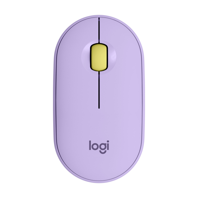 罗技(Logitech) LOGITECH PEBBLE无线鼠标-星暮紫