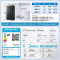 美的(Midea)家用电冰箱一级能效双变频 605升对开门净味风冷无霜大容量精细分存储 BCD-605WKPZM(E)灰