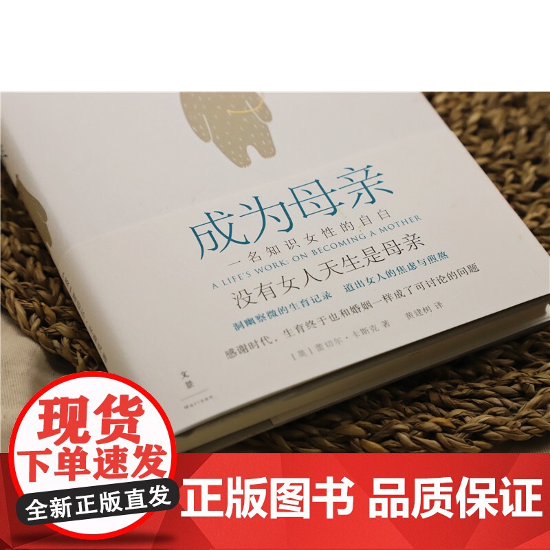 成为母亲 一名知识女性的自白 洞幽察微的生育记录 道出女人的焦虑与煎熬 怀孕生子话题 上海人民出版社高清大图