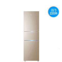 【二手99新】未使用 Haier/海尔 BCD-220WDGC家用冷藏冷冻风冷无霜三开电冰箱