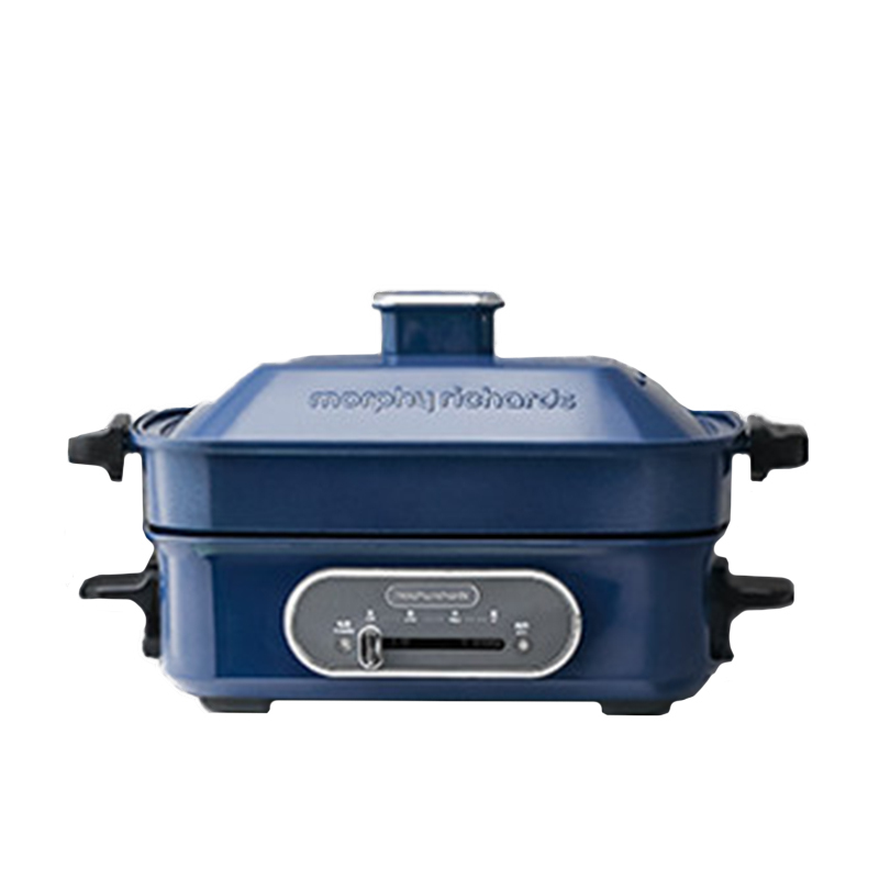 摩飞电器(MORPHY RICHARDS) MR9088 家用多功能锅地中海蓝色2.5L