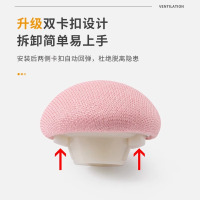 [白色一个装]被子固定器亲肤无痕防跑可拆卸订被子神器重复使用固定器家用安全