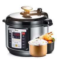 美的 电压力锅 PCS5028P 5L 一锅双胆 智能 电压力锅压力饭煲