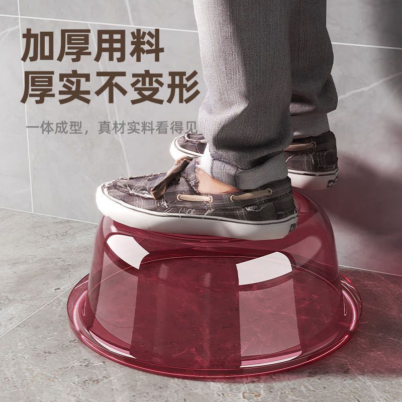 [补贴10%]加厚洗脸盆塑料家用大中小号洗衣服盆子学生宿舍洗脚盆婴儿小面盆高清大图