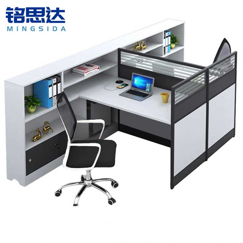 铭思达屏风工位两人位张高清大图