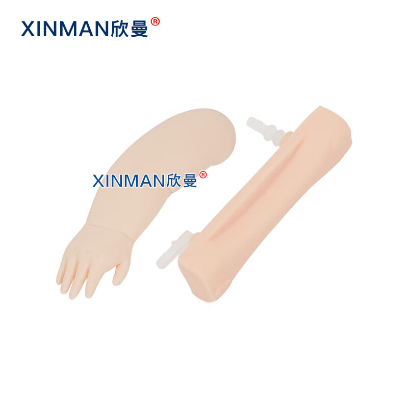 欣曼科教 高级新生儿心肺复苏模拟人 婴儿CPR心肺复苏急救人体模型 新生儿窒息复苏模型XM-CPR153高清大图