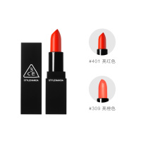 3CE 磨砂哑光高显色口红 #401 亮红色 3.5克