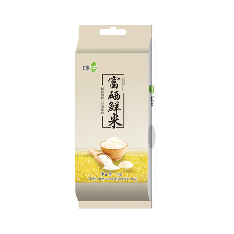 咪然富硒鲜米1kg