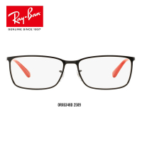 RayBan雷朋光学镜架男女款矩形全框时尚近视镜框0RX6348D 2509尺寸57