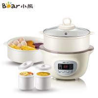 小熊(Bear)电炖盅 DDZ-D16J3 1.6L煲汤锅全自动智能预约陶瓷煮粥神器隔水炖家用燕窝炖盅苏宁自营