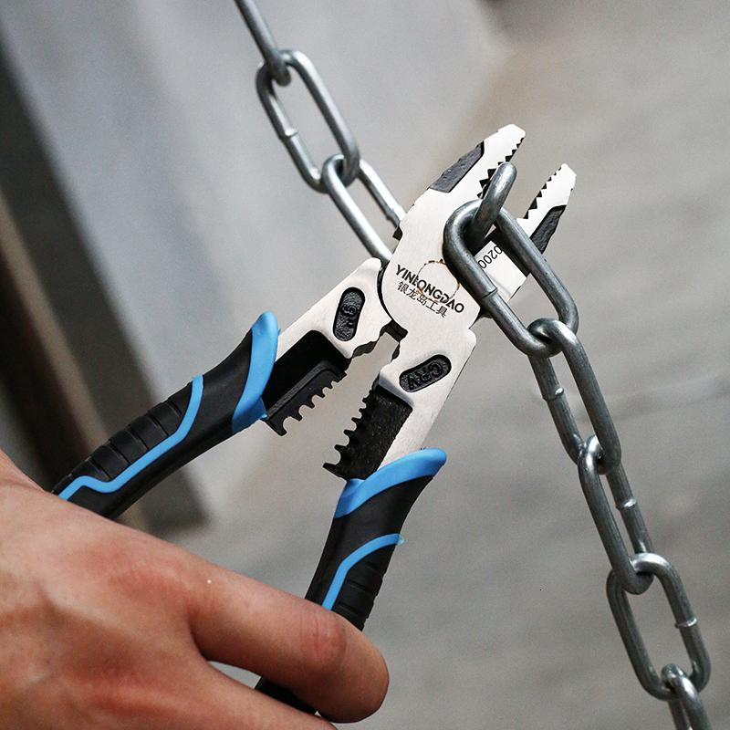 苏宁放心购老虎钳子工业级省力手钳电工多功能万能虎口钳万用钢丝钳9
