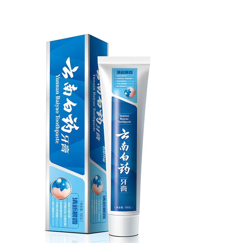 云南白药牙膏 清新晨露150g*2(计价单位:套)